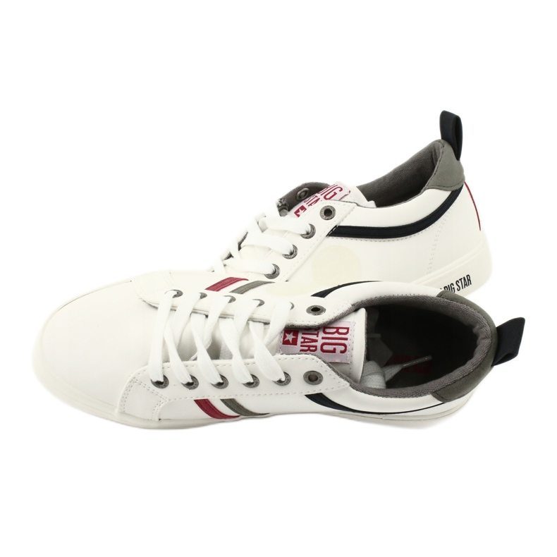 Big Star Damen-Sneaker aus Öko-Leder GG274187 weiß 4