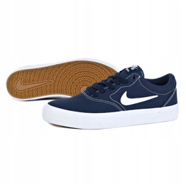 Nike Sb Charge Cnvs Jr CQ0260-400 Schuhe marineblau grau 1