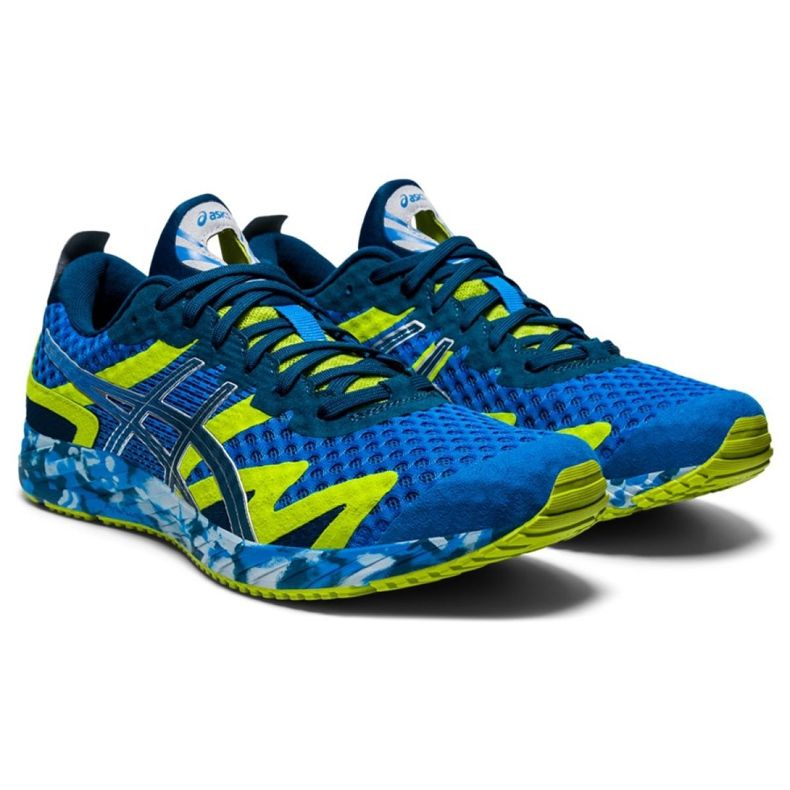 Asics Gel-Noosa Tri M 1011A673-400 Laufschuhe blau grün 2