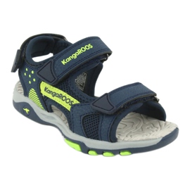 Sandalen KangaRoos 18337 Schaumstoffeinlage navy blau grün 1