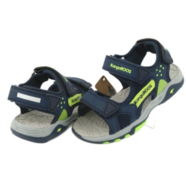 Sandalen KangaRoos 18337 Schaumstoffeinlage marineblau grün 4