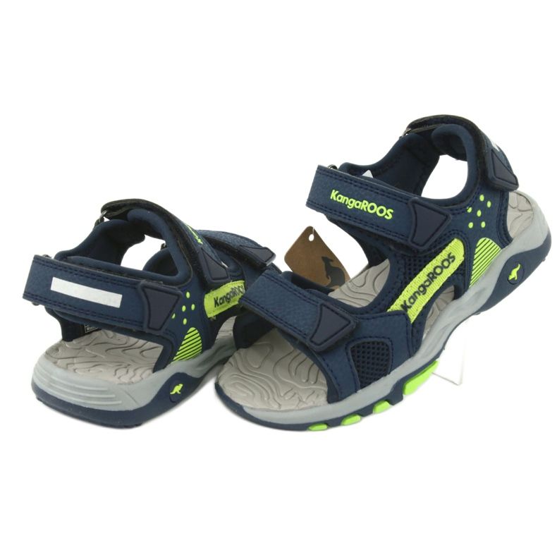 Sandalen KangaRoos 18337 Schaumstoffeinlage navy blau grün 4