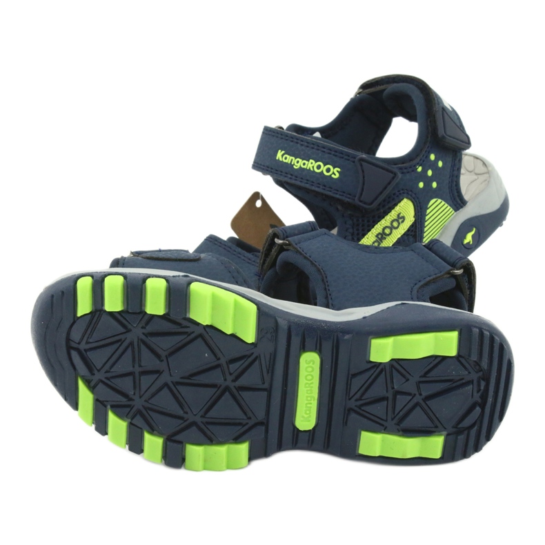 Sandalen KangaRoos 18337 Schaumstoffeinlage marineblau grün 5