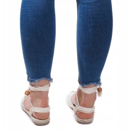 Sandalen Espadrilles Ballerinas Ballerinas 30550 Silber grau 2