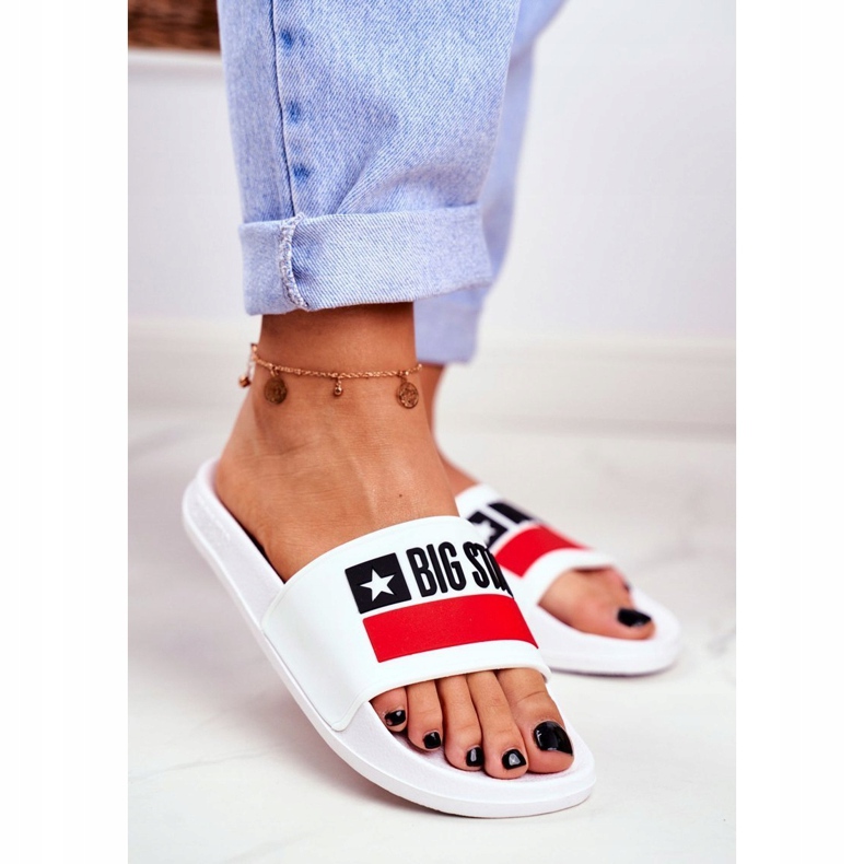 Damen Hausschuhe Big Star Classic Weiß GG274047 1