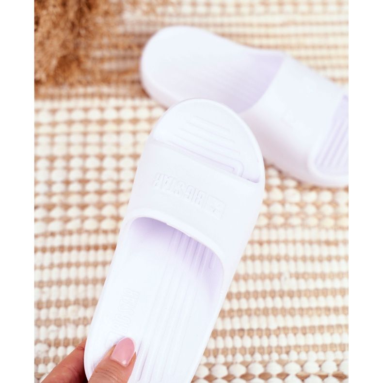 Kinder Jugend Big Star Weiß Hausschuhe GG374811 2