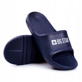 Herren Big Star Air Hausschuhe Marineblau GG174919 1