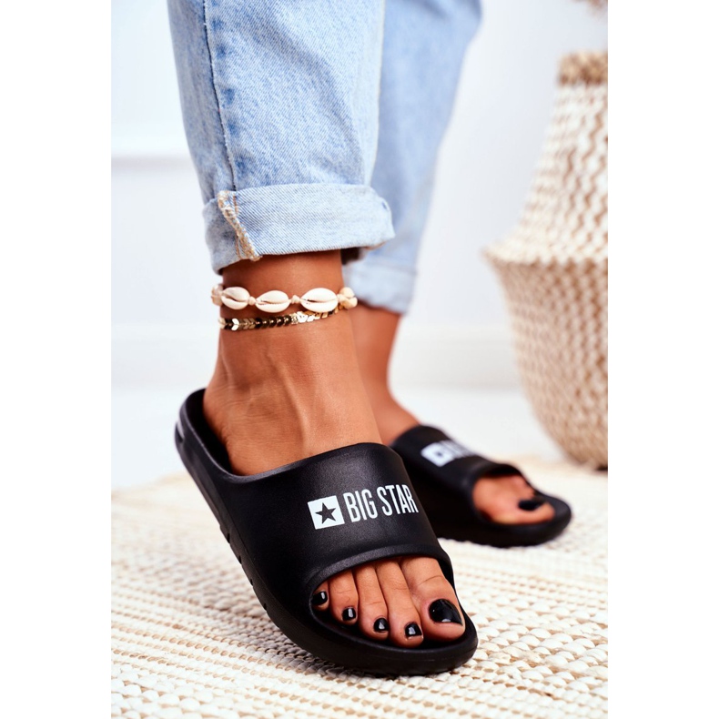 Damen Hausschuhe Big Star Air Schwarz GG274A025 1