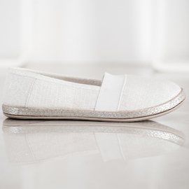 SHELOVET Stylische Slip-On-Sneaker weiß 2