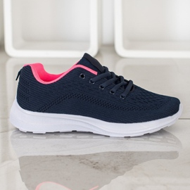 Bona Bequeme marineblaue Sportschuhe 1