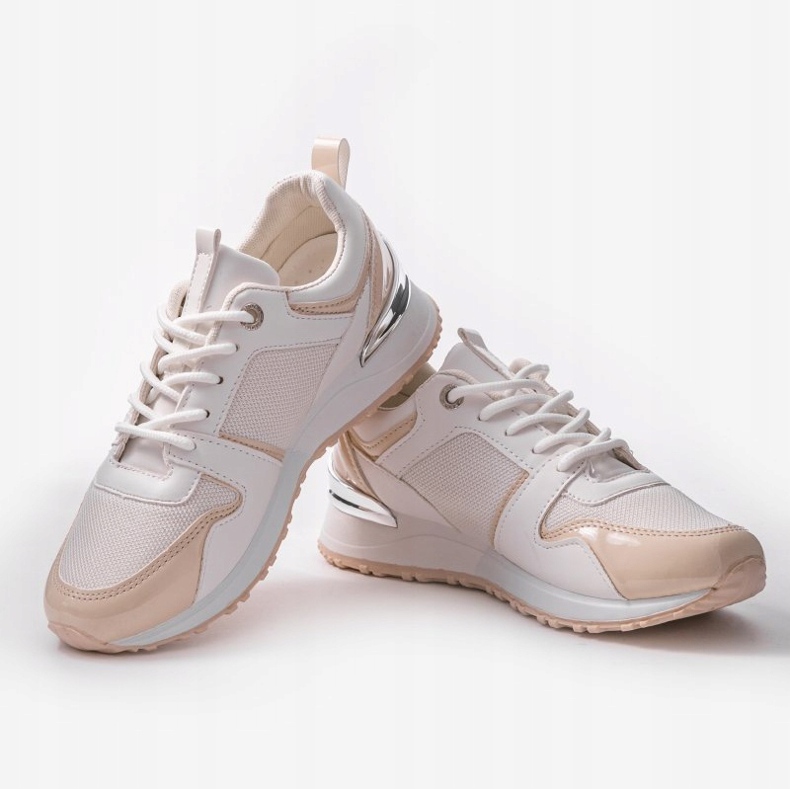 Modische beige PC35 Sportschuhe braun 2