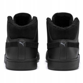 Puma Smash v2 Mid Wtr M 367338 03 schwarz gelb 2