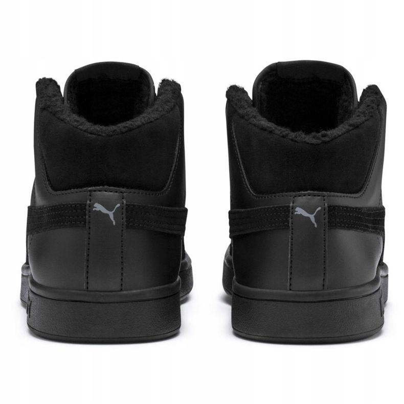 Puma Smash v2 Mid Wtr M 367338 03 schwarz gelb 2