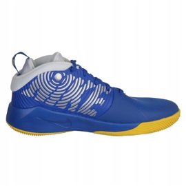 Nike Team Hustle D 9 Jr AQ4224-404 Basketballschuh mehrfarbig blau 1