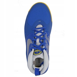 Nike Team Hustle D 9 Jr AQ4224-404 Basketballschuh mehrfarbig blau 2