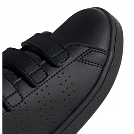 Adidas vs Advantage Jr EF0222 Schuhe schwarz rot 2