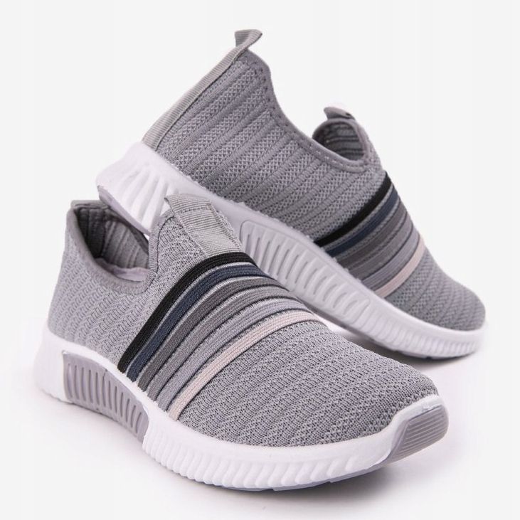 Graue Sport-Slipper TL502-26 2