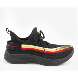 Schwarze HB-48 Sportschuhe 1