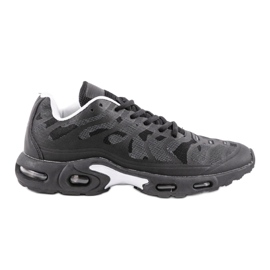 15009-P schwarze Herren Sportschuhe 1