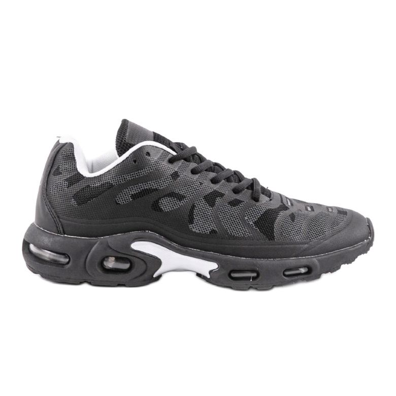 15009-P schwarze Herren Sportschuhe 1
