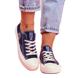 Damen Sneaker Big Star Marineblau FF274125 navy blau mehrfarbig 1