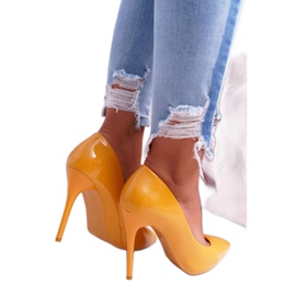 SEA Gelbe Yanna High Heels für Damen 2