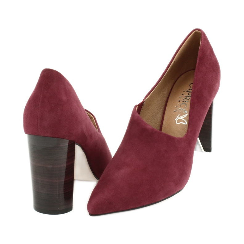 Caprice Frauenburgunder Frauenschuhe/Wein sede 24402 rot 3