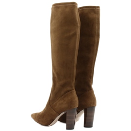 Damenstiefel Caprice 25501-25 cognac stretch mehrfarbig 4