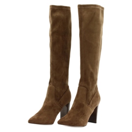 Damenstiefel Caprice 25501-25 cognac stretch mehrfarbig 2