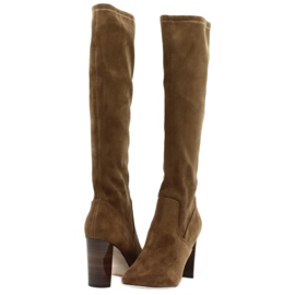 Damenstiefel Caprice 25501-25 cognac stretch mehrfarbig 3