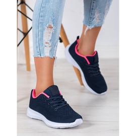 Bona Bequeme marineblaue Sportschuhe 2