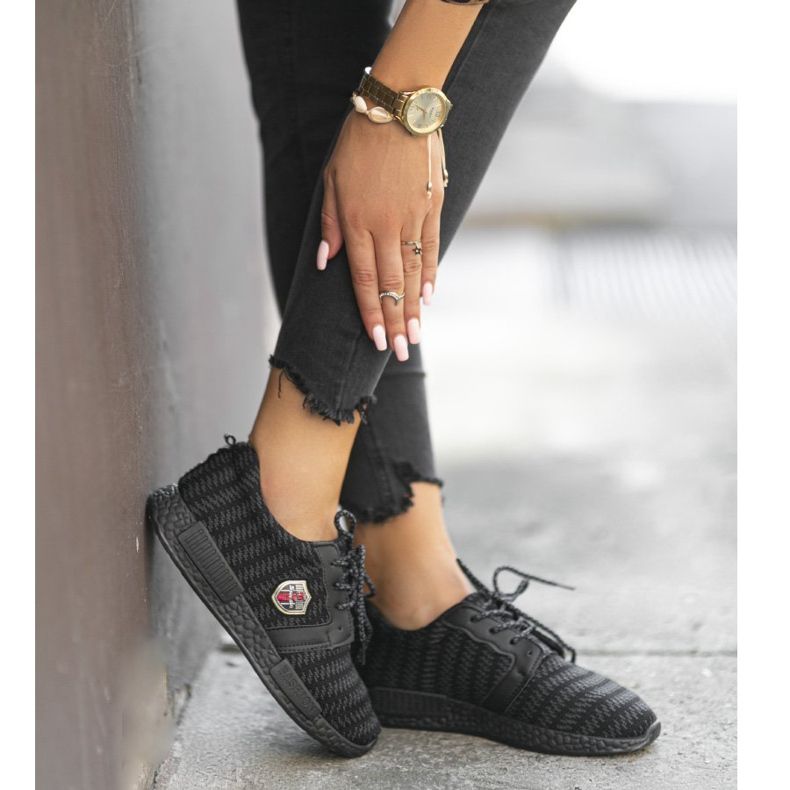 Schwarze PH-16 leichte Sportschuhe 2