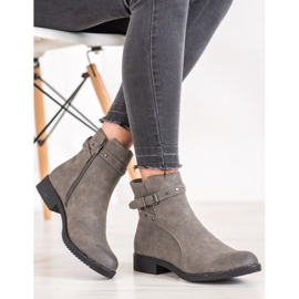 J. Star Warme graue Stiefel 1