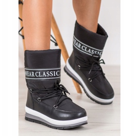 GOLL Tragen Sie klassische Schneeschuhe schwarz 2