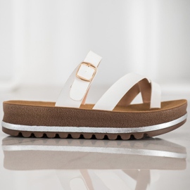 Comer Hausschuhe auf der Fashion-Plattform weiß 1