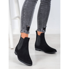Bona Chelsea-Stiefel aus Wildleder schwarz 2
