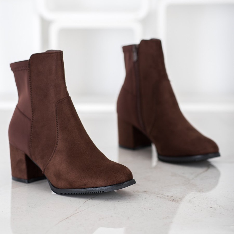 J. Star Dunkelbraune Stiefel 1