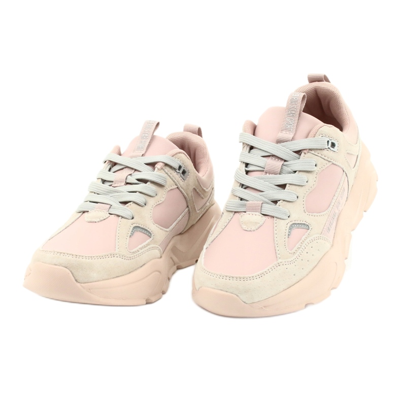 Hell Rosa Big Star GG274655 Turnschuhe beige 4