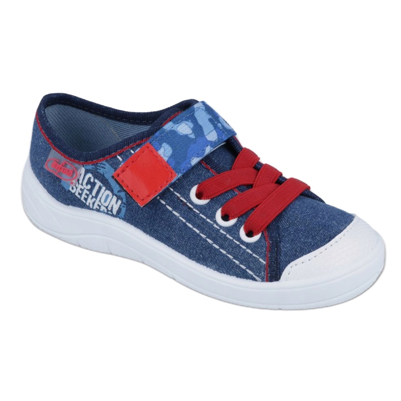 Befado Kinderschuhe 251X101 weiß rot blau 1