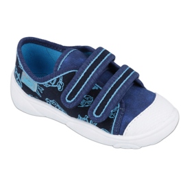 Befado Kinderschuhe 907P102 navy blau blau 1