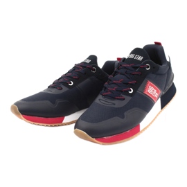 Sportschuhe Big Star GG174182 Marine weiß rot marineblau 2