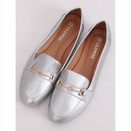 Loafer in Silbermetallic 9F176 Silber silber- grau 1