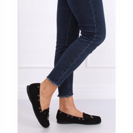 Schwarze Damen-Loafer RQ-1 Black 1