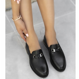 Schwarze Damenschuhe C17-6011 1