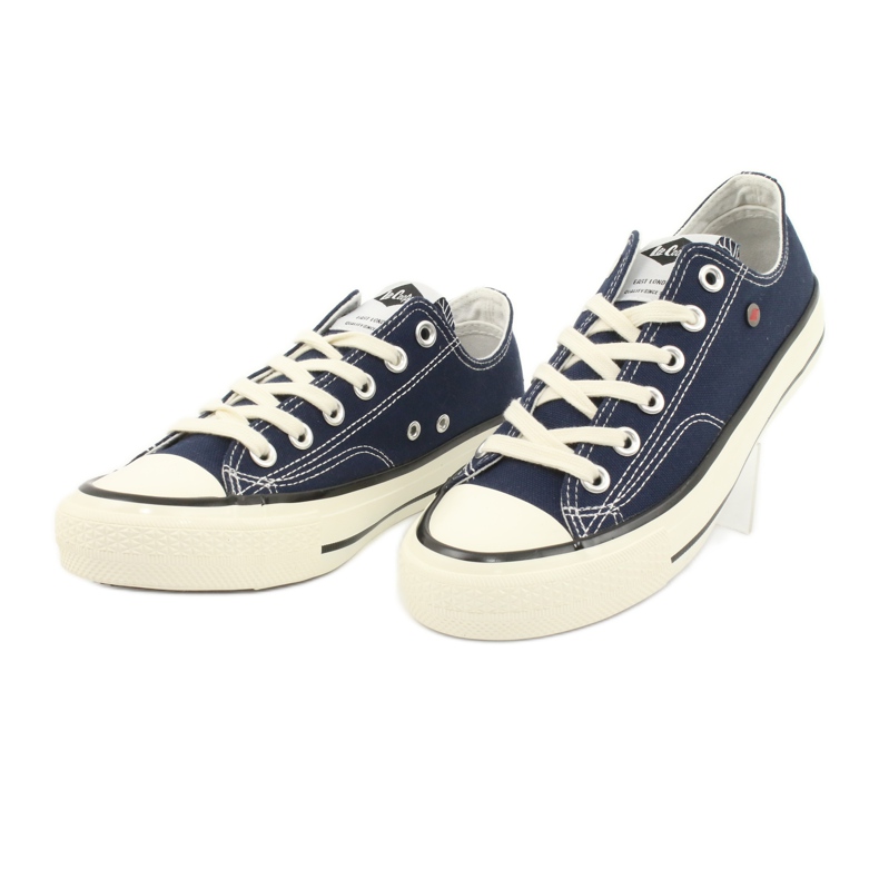 Lee Cooper marineblaue gebundene Trolleys 2