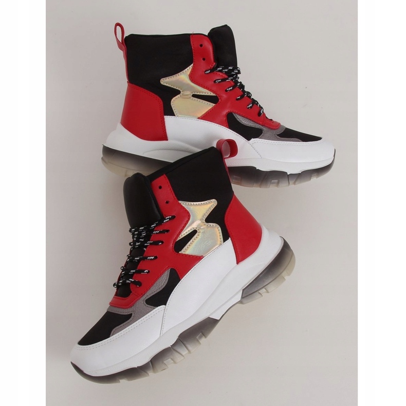 High-Top-Sneakers 2000-C05 Schwarz mehrfarbig 1