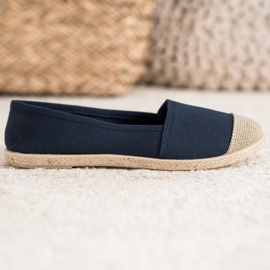 Trendige Espadrilles in Marineblau 2