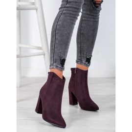 Evento Stiefel in Spitz lila 2