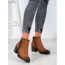 VINCEZA Wildlederstiefel braun 2