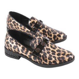 Braune Damenschuhe C18-6257 schwarz 1